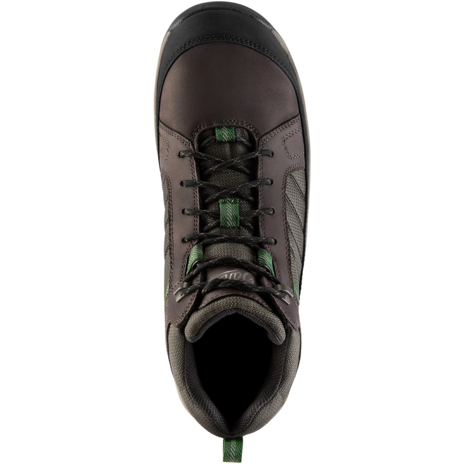 Danner Nehir Kenarı Kahverengi/yeşil çelik Burunlu