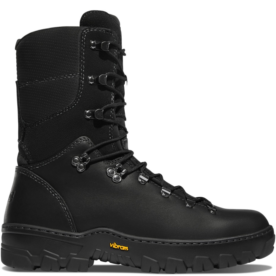 Danner Wildland Taktik Itfaiyeci 8 Siyah Pürüzsüz