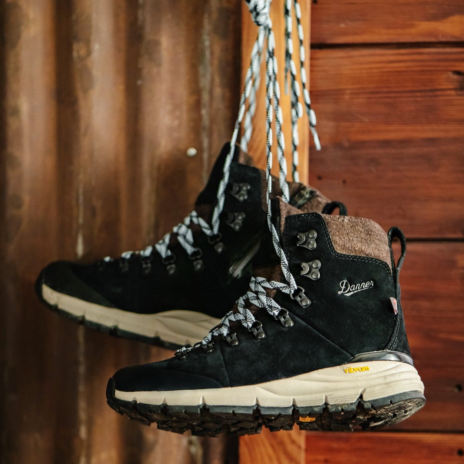 Danner Kadın Arctic 600 Yandan Fermuarlı 7 Siyah/kıvılcım Mavisi 200g
