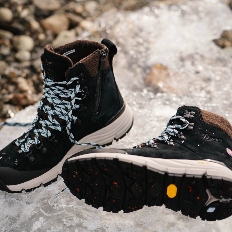 Danner Kadın Arctic 600 Yandan Fermuarlı 7 Siyah/kıvılcım Mavisi 200g