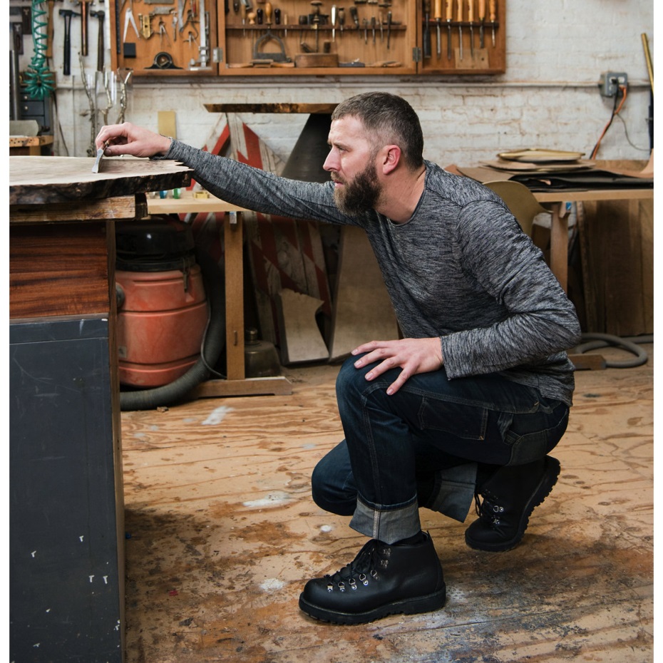 Dağ ışığı Siyah-gore-tex Danner