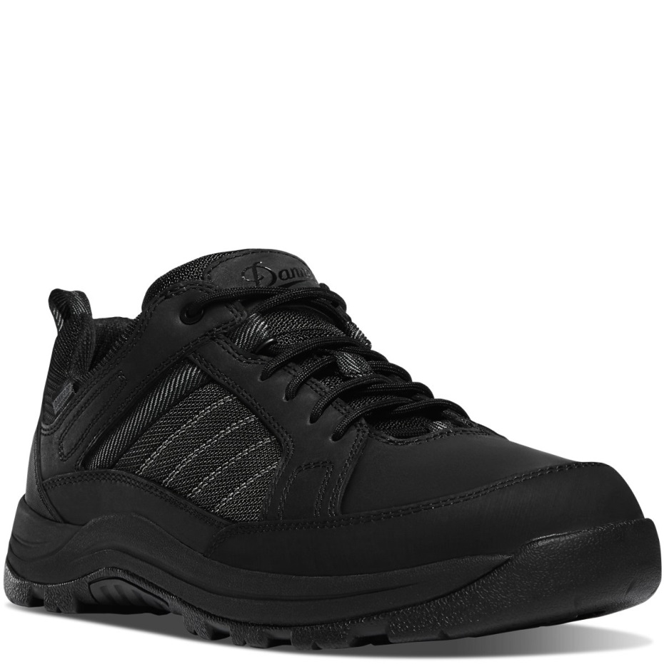 Nehir Kenarı 3 Siyah çelik Burunlu Ayakkabı