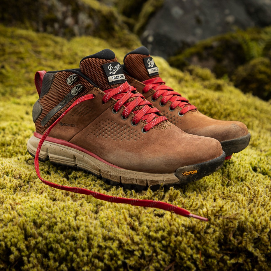 Kadın Trail 2650 Mid GTX Kahverengi/Kırmızı Danner